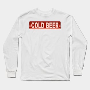 Cold Beer Long Sleeve T-Shirt